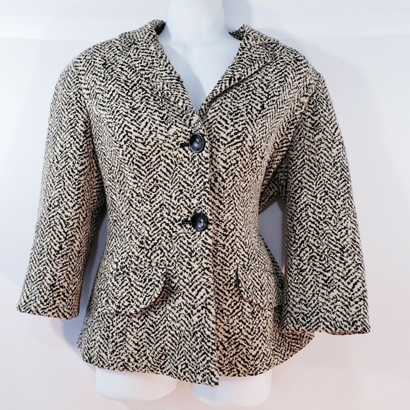 Coldwater Creek Womens Jacket Tweed Size 6 Lined I‎ - Picture 8 of 8